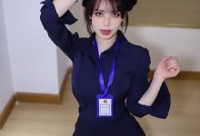 Tina很妖孽呀-职业装秘书 [46P-400M]-亿套图