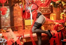 七七娜娜子 - 布莱默顿新春旗袍 [108P+1V-770MB]-亿套图
