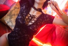 PINK RIBBON - Uuuha Mood_Black [115P+1V-3.8GB]-亿套图