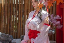 秋和柯基 -  汤池巫女 [35P+1V-711MB]-亿套图