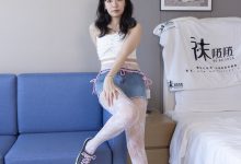 [BoBoSocks袜啵啵]NO.231 小甜豆-板鞋、白色蕾丝袜、可拆卸牛仔裤、裤里丝[154P+1V／6.94GB]-亿套图