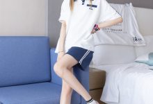 [BoBoSocks袜啵啵]NO.250 稚予-板鞋、皮鞋、白棉袜、灰棉袜[145P+1V／6.12GB]-亿套图