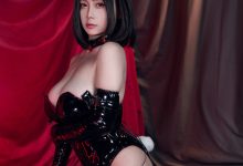 末夜787 - 黑色漆皮兔女郎 [44P+1V-829MB]-亿套图