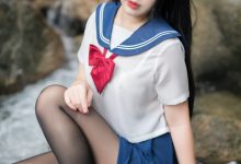 白烨 - 湿身JK[98P+2V-1.77G]-亿套图