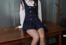 [IESS异思趣向] 2023.01.02 丝享家 1317 婉萍《学苑短裙》[79P-78.6M]-亿套图
