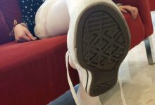[YJ街拍]012 白丝帆布鞋[31P-25MB]-亿套图