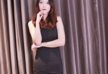 初夏女神 NO.016 依依 M码无袖黑色衣搭配38码长靴[123P+1V／3.82GB]-亿套图