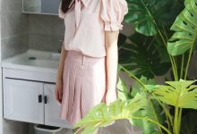 初夏女神 NO.015 十一 粉色S码休闲JK搭白色高跟鞋[97P+1V／6.40GB]-亿套图