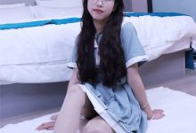 初夏女神 NO.008 雪糕 浅蓝色JK裙搭配小白鞋[135P+1V-4.29GB]-亿套图