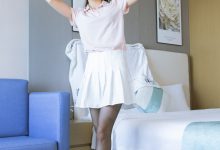 [BoBoSocks袜啵啵]NO.273 小沫-运动鞋、粉色棉袜、黑丝[144P+1V／6.08GB]-亿套图