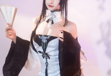 Momoko葵葵 - NO.31碧蓝航线镇海 奇奢花苑 [24P-52MB]-亿套图