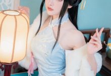 紫氯氯 - 能代 貅 旗袍 [18P-38MB]-亿套图