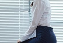 [IESS异思趣向] 2023.07.07 丝享家 1474 婉萍《蓝裙OL》[86P-90M]-亿套图