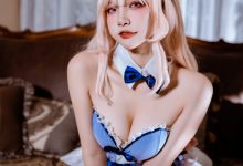 二佐Nisa –  海梦蓝色兔女郎[30P-653.1M]-亿套图