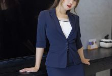 张思允《蓝色制服》原版写真 [53-968MB]-亿套图