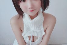 羽天shine -  白色毛衣写真 [112P4V-659MB]-亿套图
