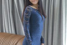 [IESS异思趣向] 2023.10.11 丝享家 1556 婉萍《蓝色镂空包臀裙》[86P-99.3M]-亿套图