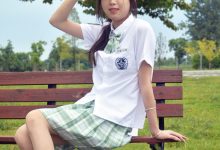 初夏女神 NO.074 情情 绿色JK套[72P+1V／5.02GB]-亿套图