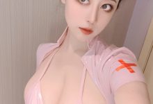奈汐酱nice 粉色护士 无水印版 [36P+3V-283MB]-亿套图
