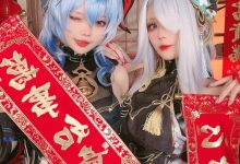 原神新春-甘雨申鹤海灯节双人[31P+8V-123MB]-亿套图