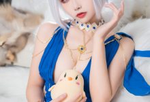 Momoko葵葵&瓜希酱 碧蓝航线赤城&加贺 礼服[46P-435MB]-亿套图