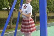 初夏女神 NO.099 双双 大红JK套[130P+1V／4.98GB]-亿套图