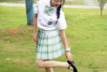 初夏女神 NO.101 双双 雪松JK套[140P+1V／5.53GB]-亿套图