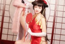 源纱希喵喵喵 - NO.004 &Meiyi_烛墨 犬獒旗袍[12P]-亿套图