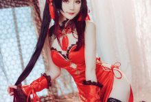 yui金鱼 NO.013 时崎狂三 旗袍 [8P-106MB]-亿套图