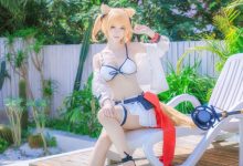 yui金鱼 NO.020 空泳装 [9P-250M]-亿套图
