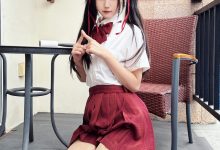 不呆猫 - 温泉双马尾JK [22P1V-713MB]-亿套图