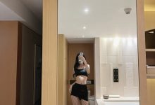 葛征GEZHENG - 黑丝网洞袜抹胸装 [23P+1V-126MB]-亿套图