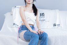 [BoBoSocks袜啵啵]NO.372 甜甜圈-板鞋、白色蕾丝袜、可拆卸牛仔裤、裤里丝[140P+1V／6.32GB]-亿套图