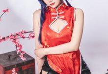 雪晴Astar-明日方舟-陈·旗袍[18P-55MB]-亿套图
