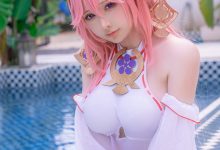 樱梨梨 - NO.001 八重神子泳装 [29P-429MB]-亿套图
