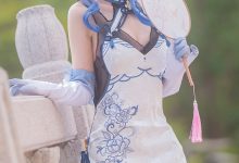 坂坂白 NO.005 甘雨旗袍 [15P-157.58 MB]-亿套图