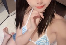 布丁大法 - 蓝白条纹喵[26P+9V-268MB]-亿套图
