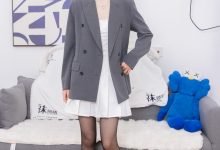 [BoBoSocks袜啵啵]NO.404 糯米-板鞋、黑丝、ol风[145P+1V／6.13GB]-亿套图