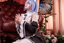 阿雪雪 -  蕾姆女仆 [87P+3V-1.06GB]-亿套图