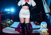 ZinieQ – NO.018 Dawn Pokemon in Team Rocket costume[42P-20V-516.9M]-亿套图