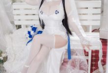 末夜787-舰长图-95式婚纱[34P-629MB]-亿套图