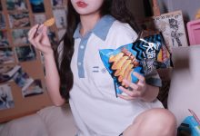 yuuhui玉汇 - NO.079 2022 Vol.027 蓝白条少女 Sky & Cloud Girl [81P-801MB]-亿套图