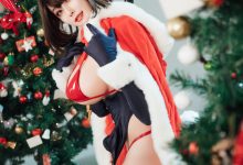 「Natsuko夏夏子」圣诞 – 魔太郎(40P+1V-537MB)-亿套图