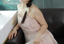 [IESS异思趣向] 2024.08.05 丝享家 1812 小婕《藕粉吊带裙》[88P-58.6M]-亿套图