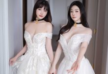 小逗逗 &陆萱萱《双人婚纱》原版写真 [100P-1.13G]-亿套图