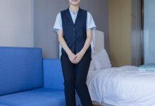 [BoBoSocks袜啵啵]NO.413 芝士-高跟鞋、白色吊带船袜、银行制服[145P+1V／5.76GB]-亿套图