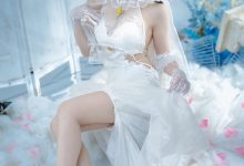 一千只猫薄禾 - NO.011 花园 誓约婚纱[16P-56.6M]-亿套图