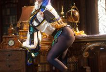 一千只猫薄禾 - NO.014 魔女 安洁[18P-234.4M]-亿套图