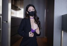 唐安琪蓝色制服拍摄花絮 [2V-1.75G]-亿套图
