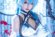 蠢沫沫 – - 2024年会员 原神 甘雨旗袍[27P-180.7M]-亿套图
